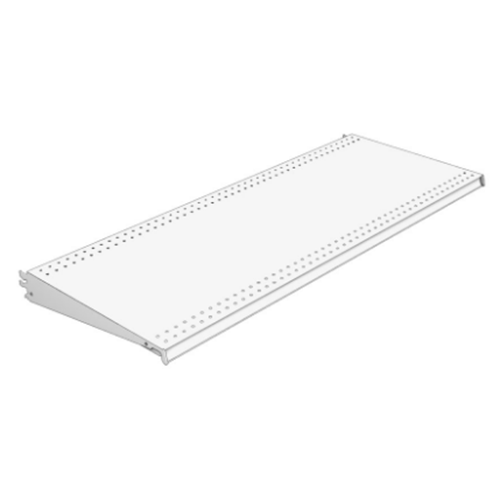 36" Lozier DL Style Shelves, White